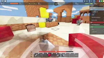 Zero Health Glitch (Roblox bedwars)