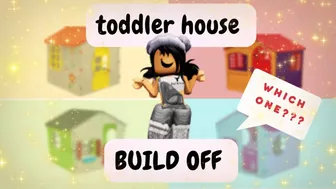 Fans do a TODDLER HOUSE *BUILD OFF* challenge -tour/build ideas  [roblox/bloxburg