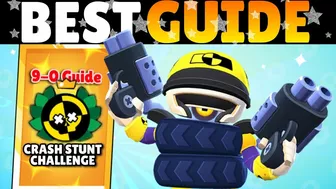 ????9-0 Guide For Crash Test Challenge Brawl Stars???? || Full info / Maps / Rewards / Best Picks !!