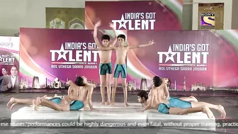 बर्फ़ पर इस Group के Yoga Poses ने किया सभी को Shock! | India's Got Talent Season 3 | Action Stunt