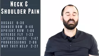 Neck & Shoulder Pain.  Best & Simple Banded Exercises & Stretches for Pain Relief Exercises