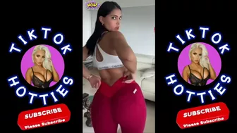 Twerk TikTok Challenge | Boom Boom TikTok | RED IS MY FAVORITE #Shorts #Twerk ????????????????️????️