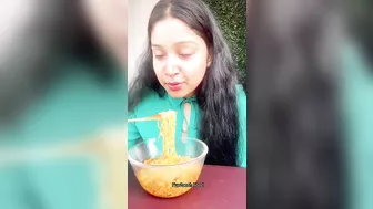 Trying & Eating Super Spicy Ramen???? ...Took Challenge of Eating It????????| Fun2oosh Food