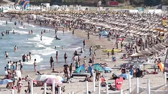 2022 Reyna Sports Beach 4K video splendor in the sun  Romania Constanta Mamaia Beach.