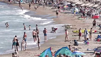 2022 Reyna Sports Beach 4K video splendor in the sun  Romania Constanta Mamaia Beach.