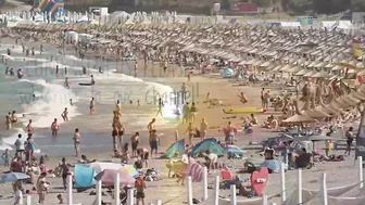 2022 Reyna Sports Beach 4K video splendor in the sun  Romania Constanta Mamaia Beach.