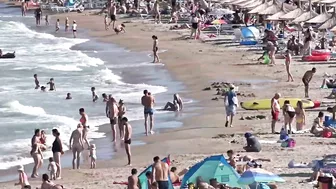 2022 Reyna Sports Beach 4K video splendor in the sun  Romania Constanta Mamaia Beach.