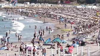 2022 Reyna Sports Beach 4K video splendor in the sun  Romania Constanta Mamaia Beach.