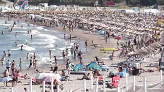 2022 Reyna Sports Beach 4K video splendor in the sun  Romania Constanta Mamaia Beach.