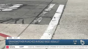 Imperial Beach grandmother punched in road rage attack