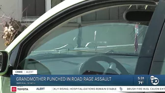 Imperial Beach grandmother punched in road rage attack