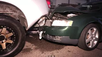 Imperial Beach: Car vs Parked Truck 05132022