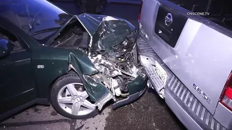 Imperial Beach: Car vs Parked Truck 05132022