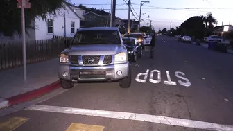 Imperial Beach: Car vs Parked Truck 05132022