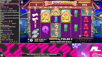 THE DOG HOUSE MEGAWAYS ★ VERY VERY NICE BONUS ★ VIHISLOTS TWITCH STREAM