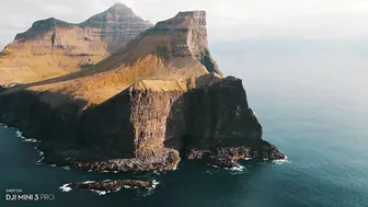 Alone in the Faroe Islands || DJI Mini 3 Pro Travel Film