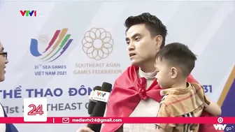 Lực sĩ Phạm Văn Mách giành HCV SEA Games ở tuổi 46 | VTV24