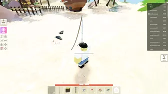 New fishing Mechanics in Roblox Islands Update