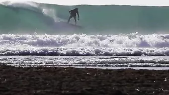 Down the line, Impossibles Beach, May 15th, 2022. Bali surfing