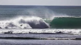 Down the line, Impossibles Beach, May 15th, 2022. Bali surfing