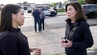 Video shows arrest of accused Buffalo, NY supermarket shooter Payton Gendron