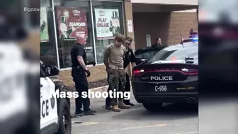 Video shows arrest of accused Buffalo, NY supermarket shooter Payton Gendron