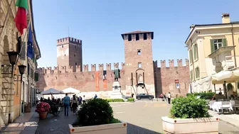 eating around Verona in 3 minutes | Verona travel vlog 2022