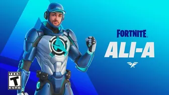 Fortnite Ali-A Skin Trailer