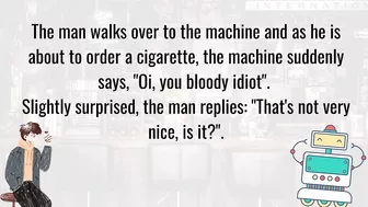 Funny Joke - A man is confused by a very strange bar... ????