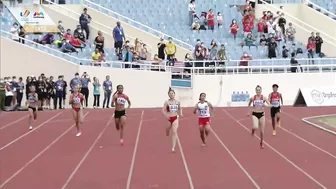 Vietnam’s Nguyễn Thị Huyền wins her 4th straight Women’s 400m SEA Games Gold | Athletics