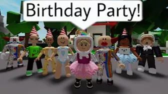 DAYCARE MASHA BIRTHDAY PARTY  | Funny Roblox Moments | Brookhaven ????RP