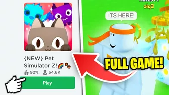 *UPDATED* How to Find Real Link Game Pet Simulator Z! ???? (Roblox)