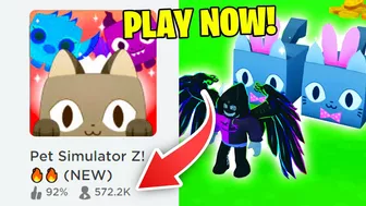 *NEW* How to Find Real Link Game Pet Simulator Z! ???? (Roblox)