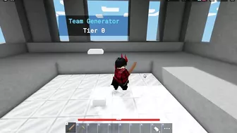 1V1ING MY BROTHER @TanqR *HE HACKED* (Roblox Bedwars)