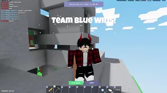 1V1ING MY BROTHER @TanqR *HE HACKED* (Roblox Bedwars)