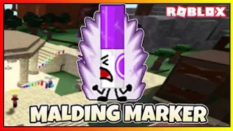 How to get the "MALDING MARKER" BADGE in FIND THE MARKERS || Roblox