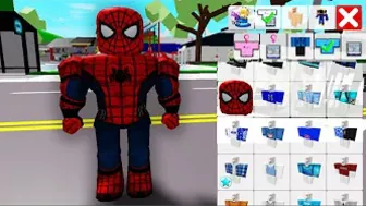 How to be Spider Man in roblox brookhaven