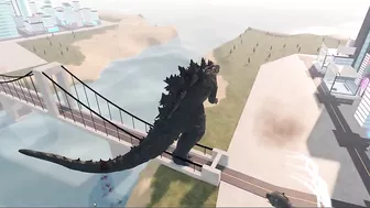 Godzilla 2021 Vs Final Wars Godzilla Epic War! | Kaiju Universe Roblox