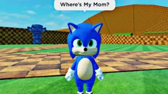 *This Is The Most Realistic Baby Sonic*????(Roblox)