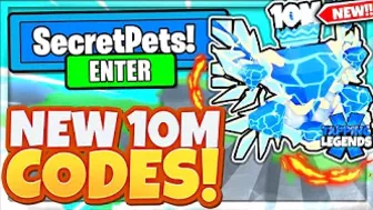 ALL NEW SECRET *10M* UPDATE CODES In Roblox Tapping Legends X!