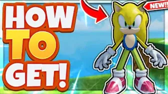 How To Get The *NOOB SONIC* In Roblox Find The Sonic Morphs!