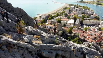 Via Ferrata Fortica - Užitak s mirisom Jadrana, Omiš [Hrvatska] - Travel Special [4K]