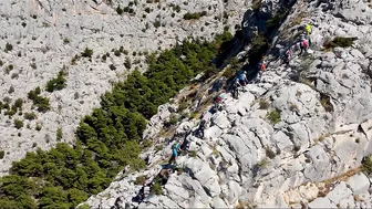 Via Ferrata Fortica - Užitak s mirisom Jadrana, Omiš [Hrvatska] - Travel Special [4K]