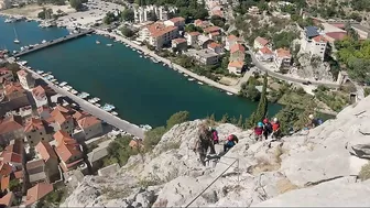 Via Ferrata Fortica - Užitak s mirisom Jadrana, Omiš [Hrvatska] - Travel Special [4K]