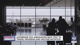 Utah launches test-to-travel pilot program