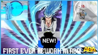 Grimmjow Rework / First Ever Rework in ABA / Anime Battle Arena Showcase