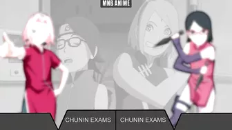 SAKURA VS SARADA POWER LEVELS | NARUTO AND BORUTO | MNB ANIME