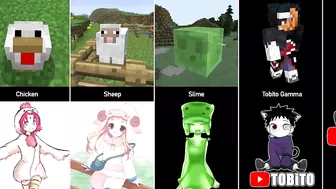 Minecraft Mobs - Anime Version