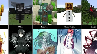 Minecraft Mobs - Anime Version