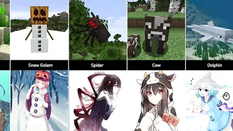 Minecraft Mobs - Anime Version